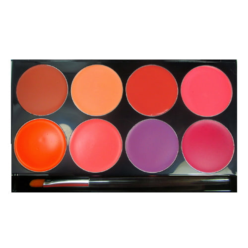 mehron Cheek Cream 8 Color Palette - Cream - DestGlow
