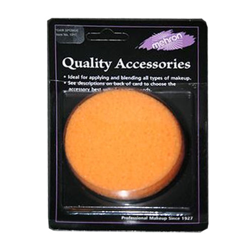 mehron Foam Hydra Sponge Applicator (Carded) - Yellow - Carded 