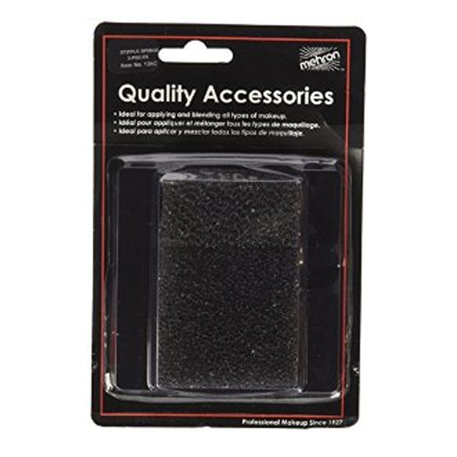 Mehron Stipple Sponge Applicator (Carded) - Black - DestGlow