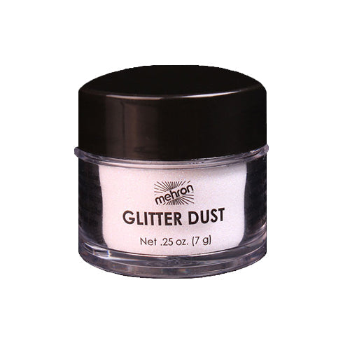 mehron GlitterDust - Opalescent White 