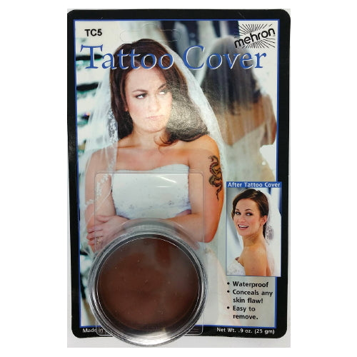 mehron Tattoo Cover - Darkest Color 