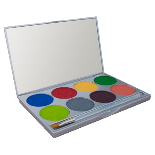 mehron Paradise Makeup AQ - 8 Color Palette - Tropical 