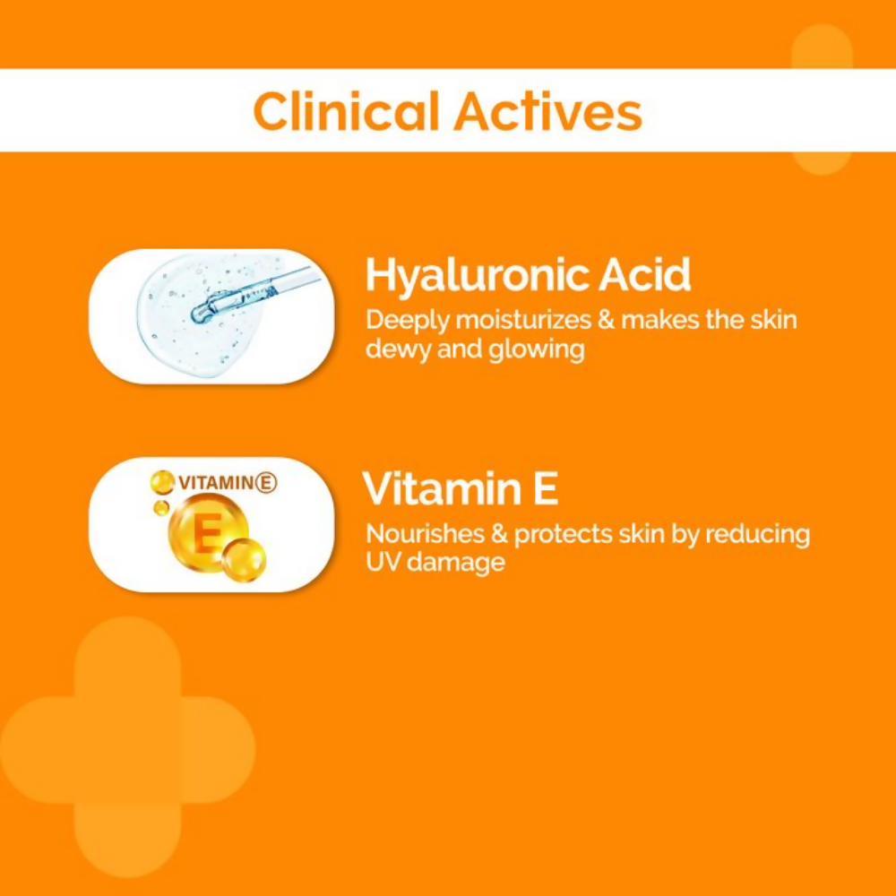 The Derma Co 1% Hyaluronic Sunscreen Aqua Gel with SPF 50