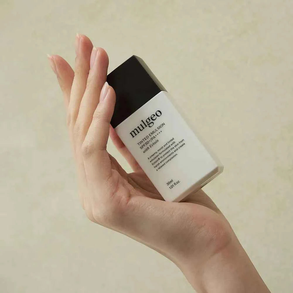 MULGEO Tinted Emulsion Sunscreen SPF50+/PA++++ 30ml