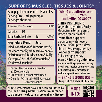 Deep Recovery Muscular &amp; Skeletal by WishGarden Herbs