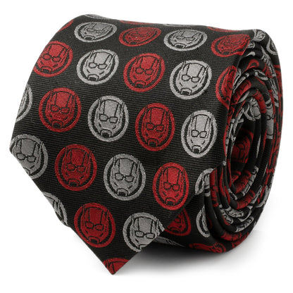 Marvel Ant-Man Red and Gray Charcoal Tie by Cufflinks.com