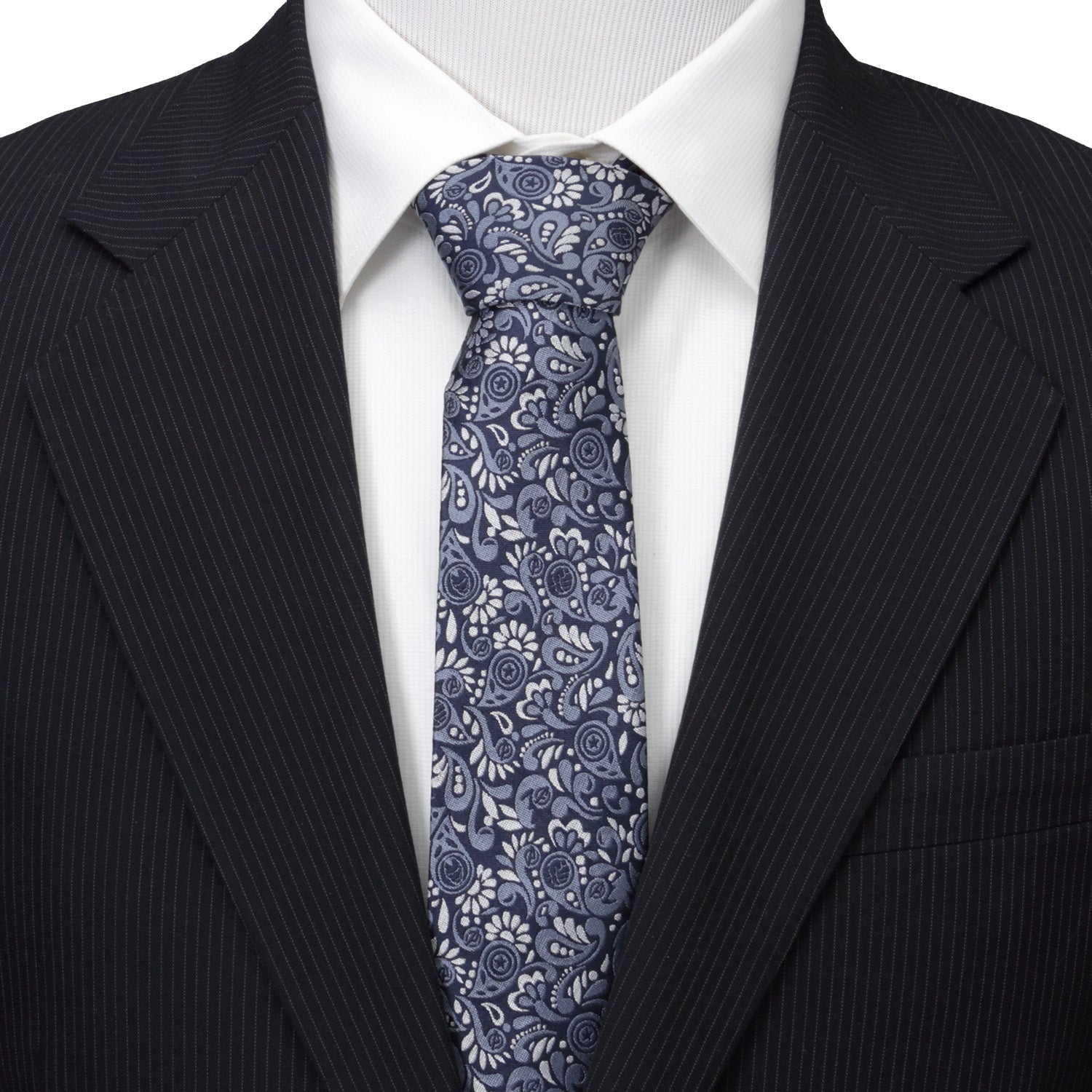 Marvel Avengers Paisley Icons Navy Men&