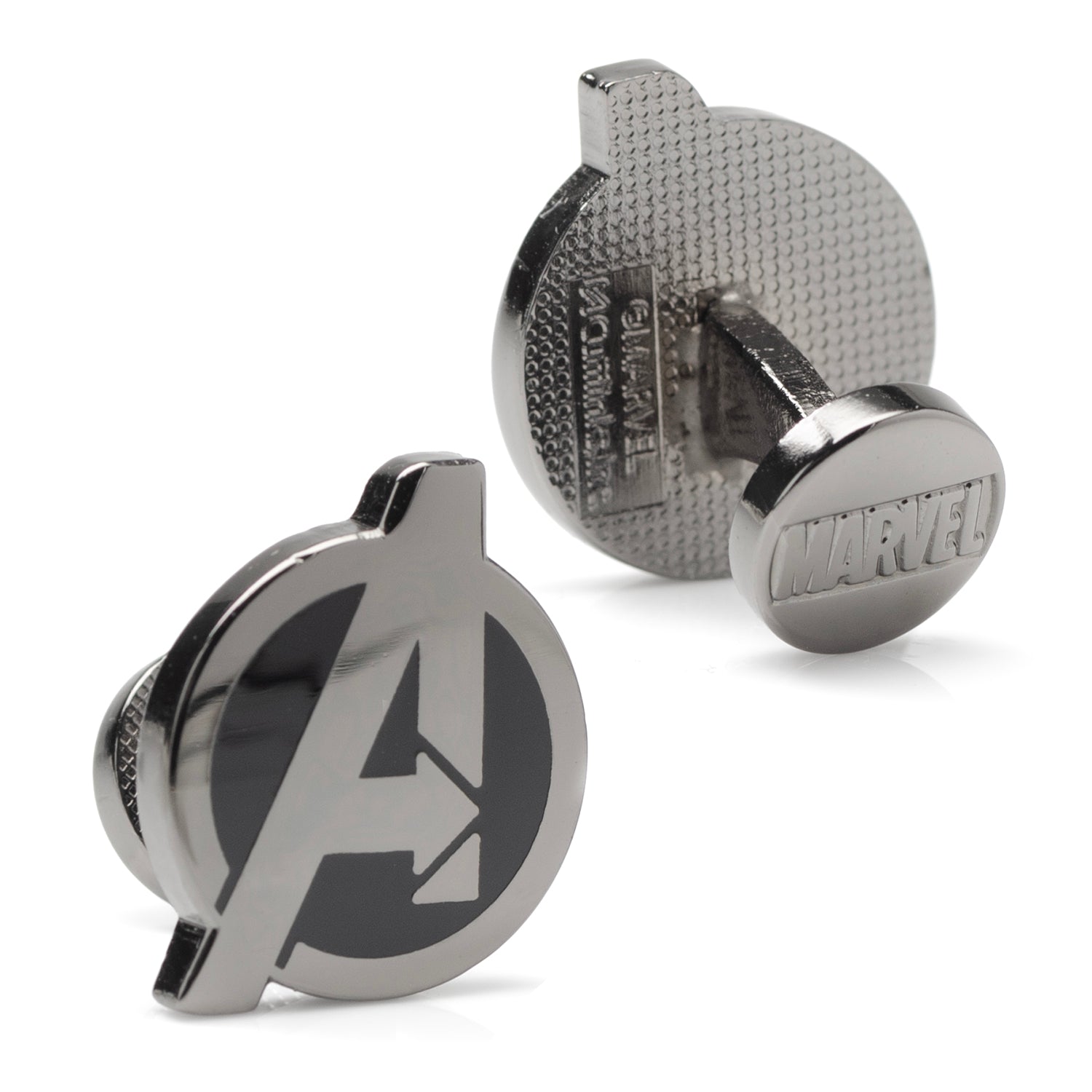 Avengers Gunmetal Cufflinks by Cufflinks.com