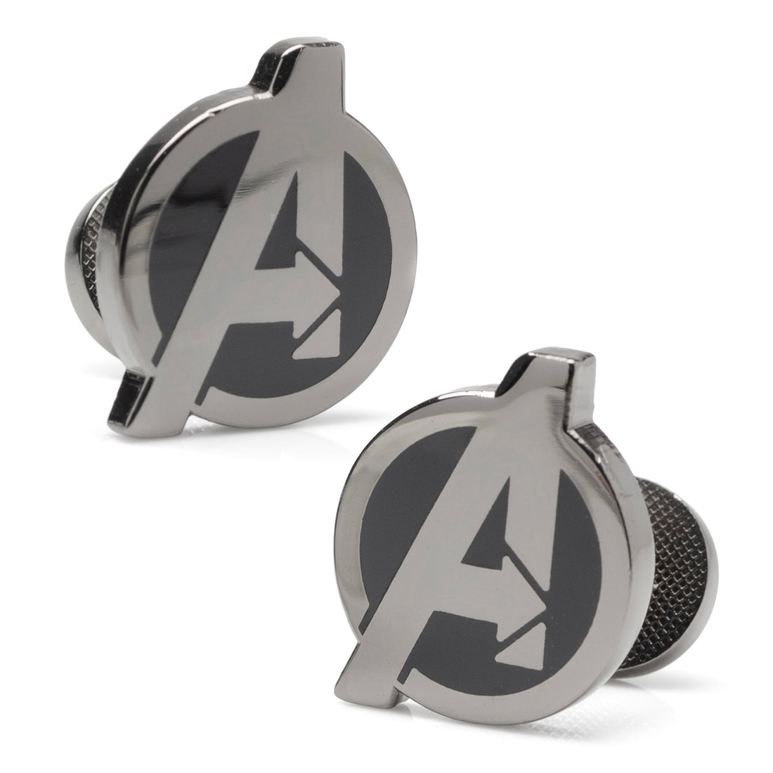 Avengers Gunmetal Cufflinks by Cufflinks.com
