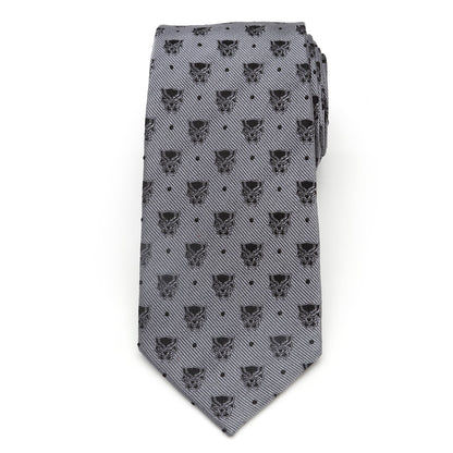 Marvel Black Panther Gray Dot Tie by Cufflinks.com