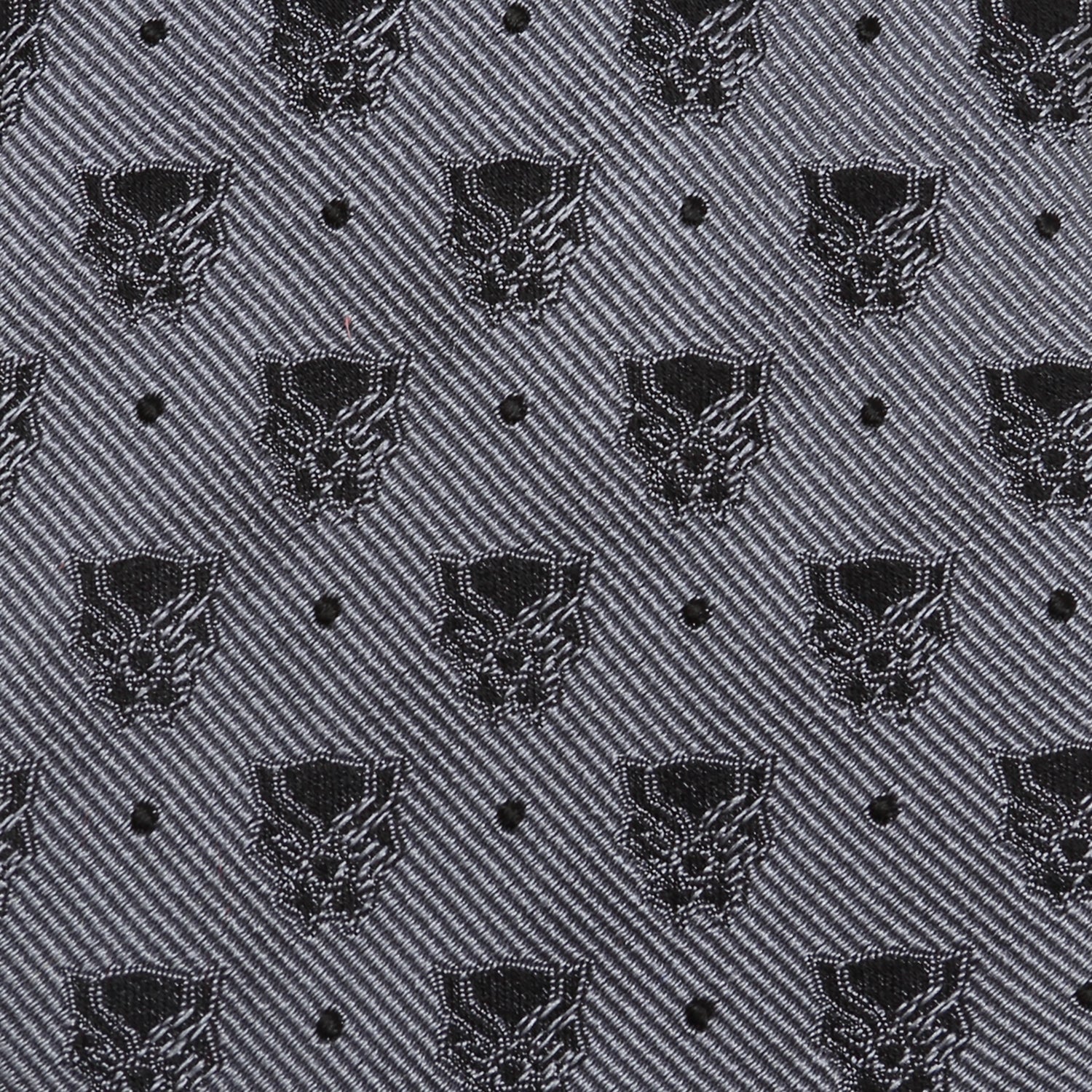 Marvel Black Panther Gray Dot Tie by Cufflinks.com