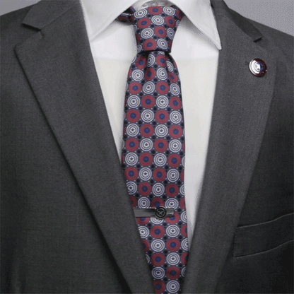 Marvel Captain America Gray Dot Men&