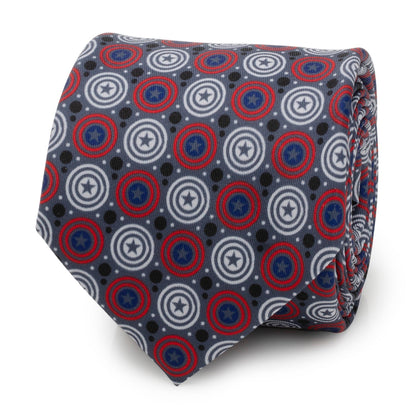 Marvel Captain America Gray Dot Men&
