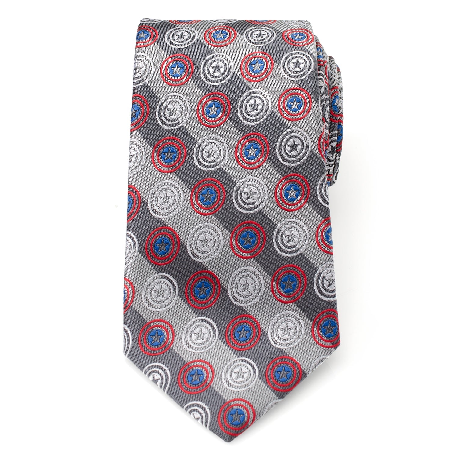 Marvel Captain America Gray Stripe Men&