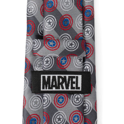 Marvel Captain America Gray Stripe Men&