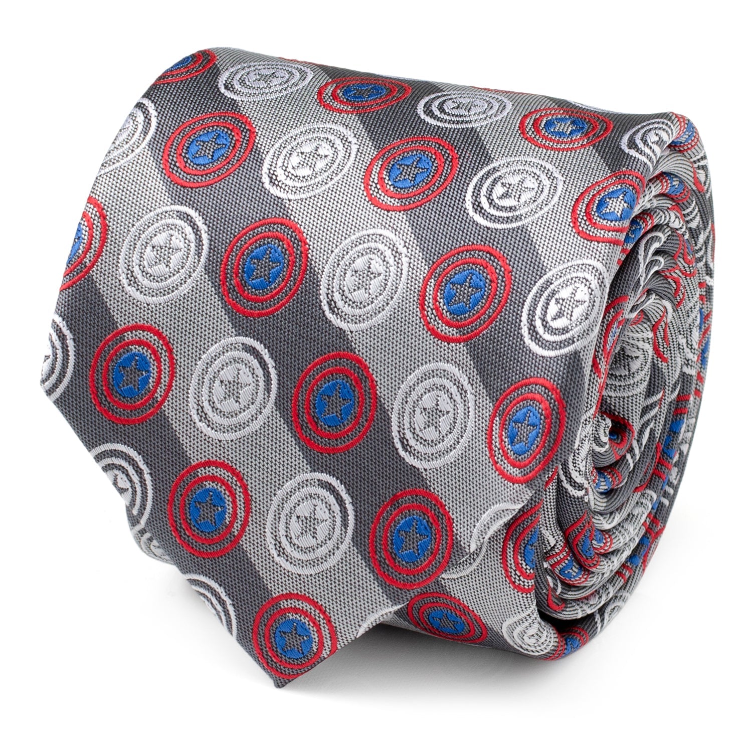 Marvel Captain America Gray Stripe Men&