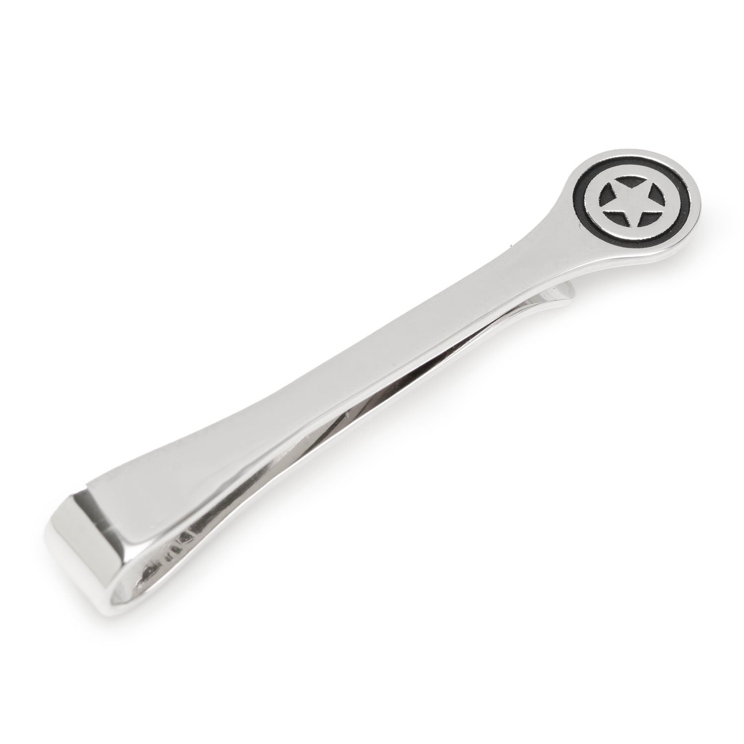 Marvel Captain America Sterling Silver Tie Bar by Cufflinks.com