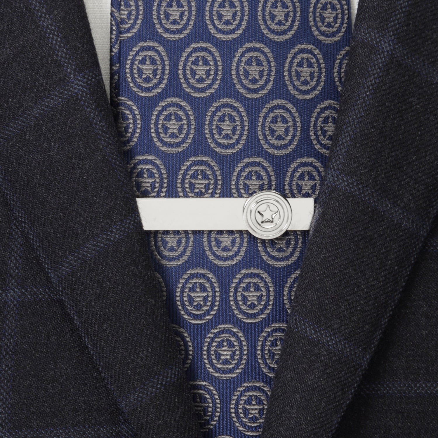 Marvel Captain America Hidden Message Tie Bar by Cufflinks.com