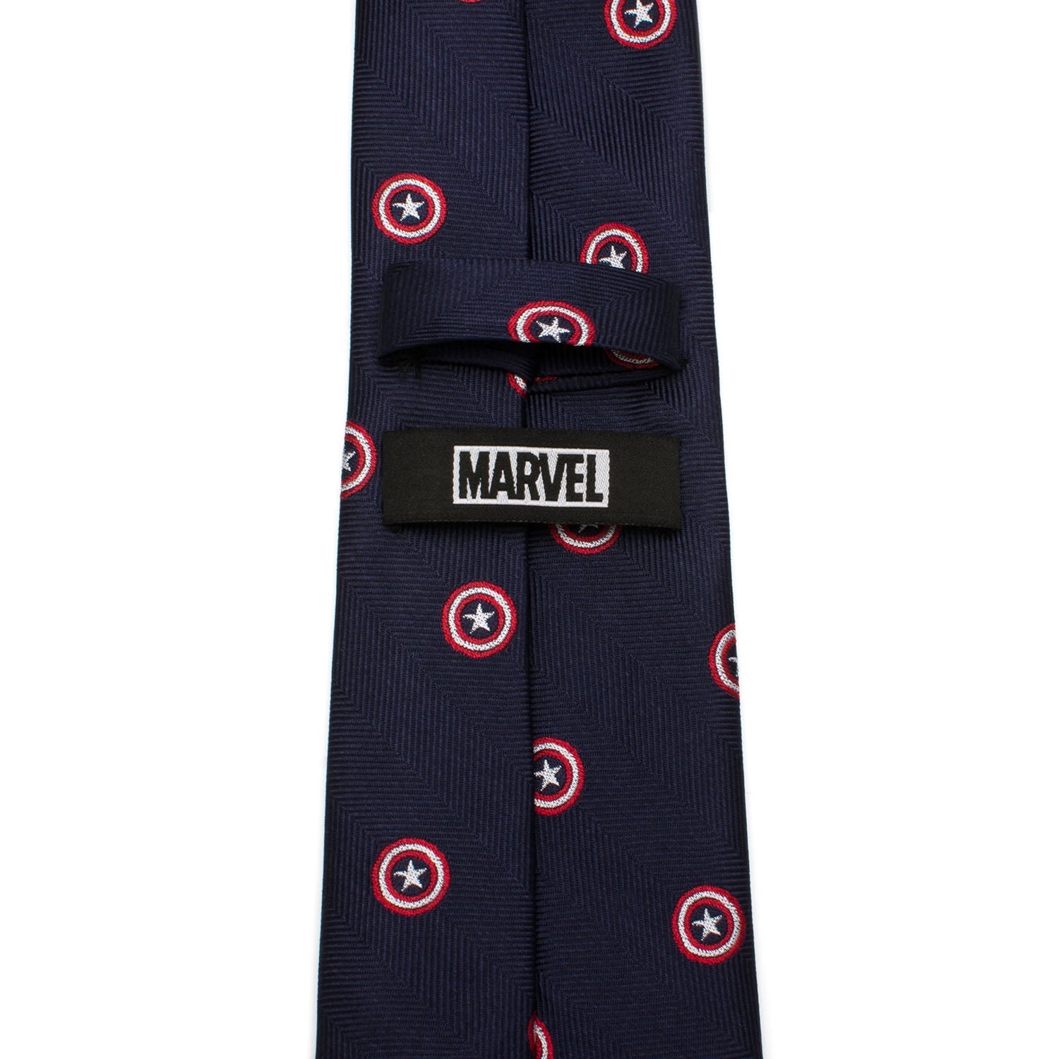 Marvel Captain America Navy Tie by Cufflinks.com