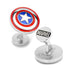 Marvel Avengers Captain America Shield Cufflinks by Cufflinks.com