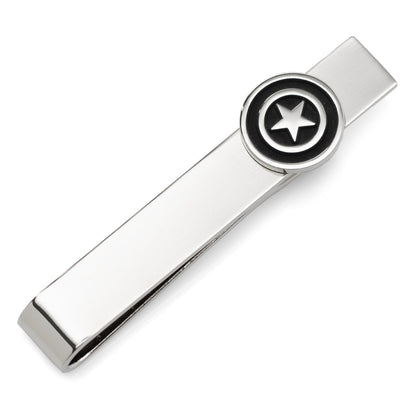 Marvel Captain America Silver Hidden Message Tie Bar by Cufflinks.com