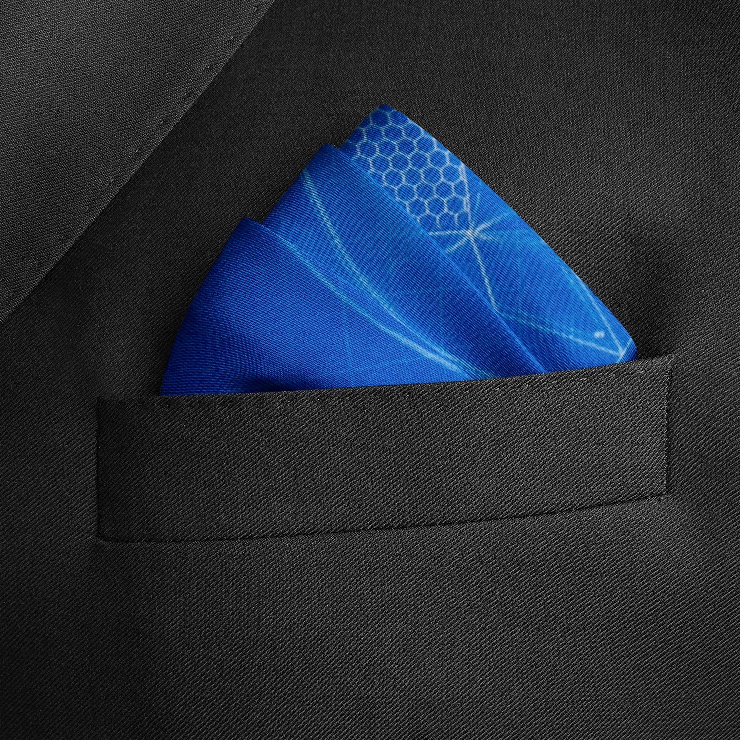 Marvel Captain America Shield Blueprint Pocket Square by Cufflinks.com