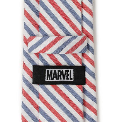 Marvel Captain America Striped White Men&