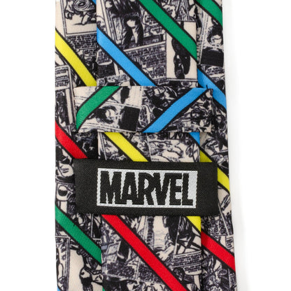 Marvel Comic Stripe Tan Men&