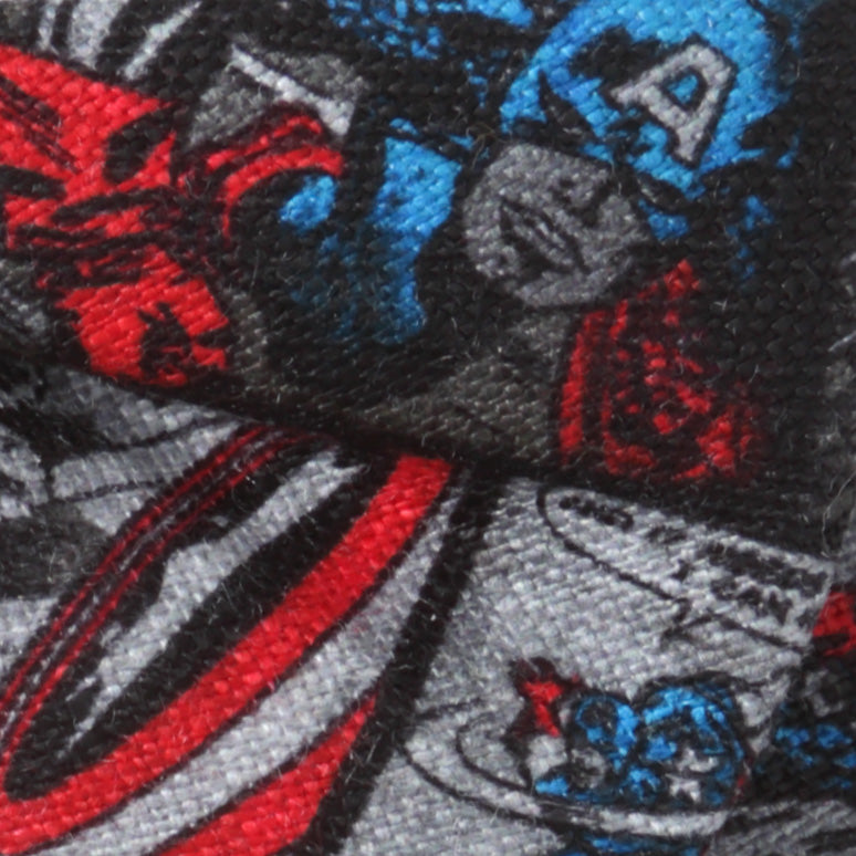 Marvel Captain America Comic Gray Men&