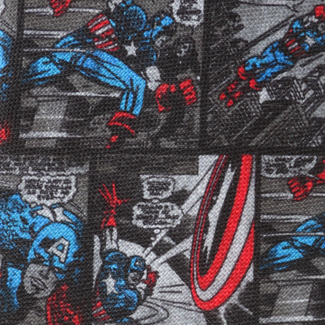 Marvel Captain America Comic Gray Men&