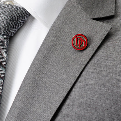 Marvel Daredevil Embossed Logo Lapel Pin by Cufflinks.com