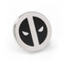 Marvel Deadpool Silver Mask Lapel Pin by Cufflinks.com