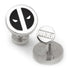 Marvel Deadpool Silver Mask Cufflinks by Cufflinks.com