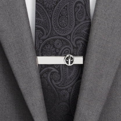 Marvel Deadpool Silver Mask Tie Bar by Cufflinks.com