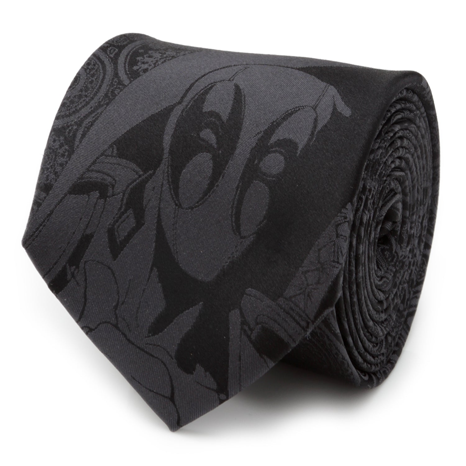 Marvel Deadpool Hidden Paisley Black Silk Men&