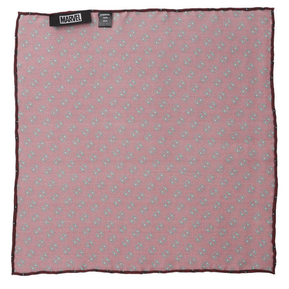 Marvel Deadpool Red Mask Silk Pocket Square by Cufflinks.com