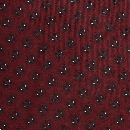 Marvel Deadpool Red Mask Silk Pocket Square by Cufflinks.com