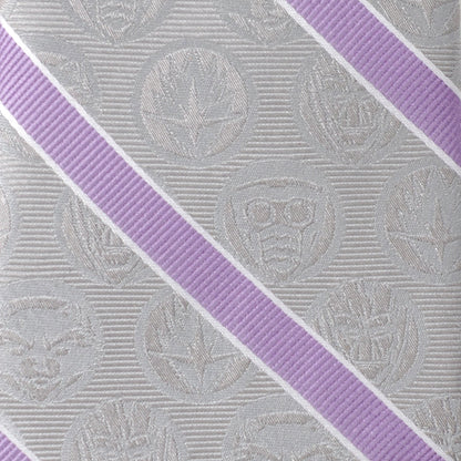 Marvel Guardians of the Galaxy Gray Stripe Tie by Cufflinks.com