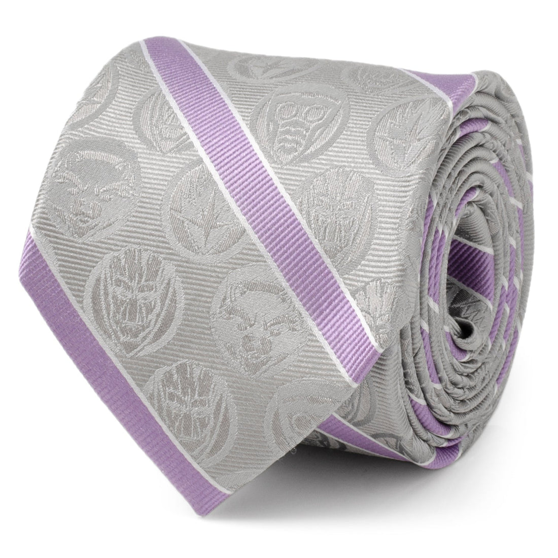 Marvel Guardians of the Galaxy Gray Stripe Tie by Cufflinks.com