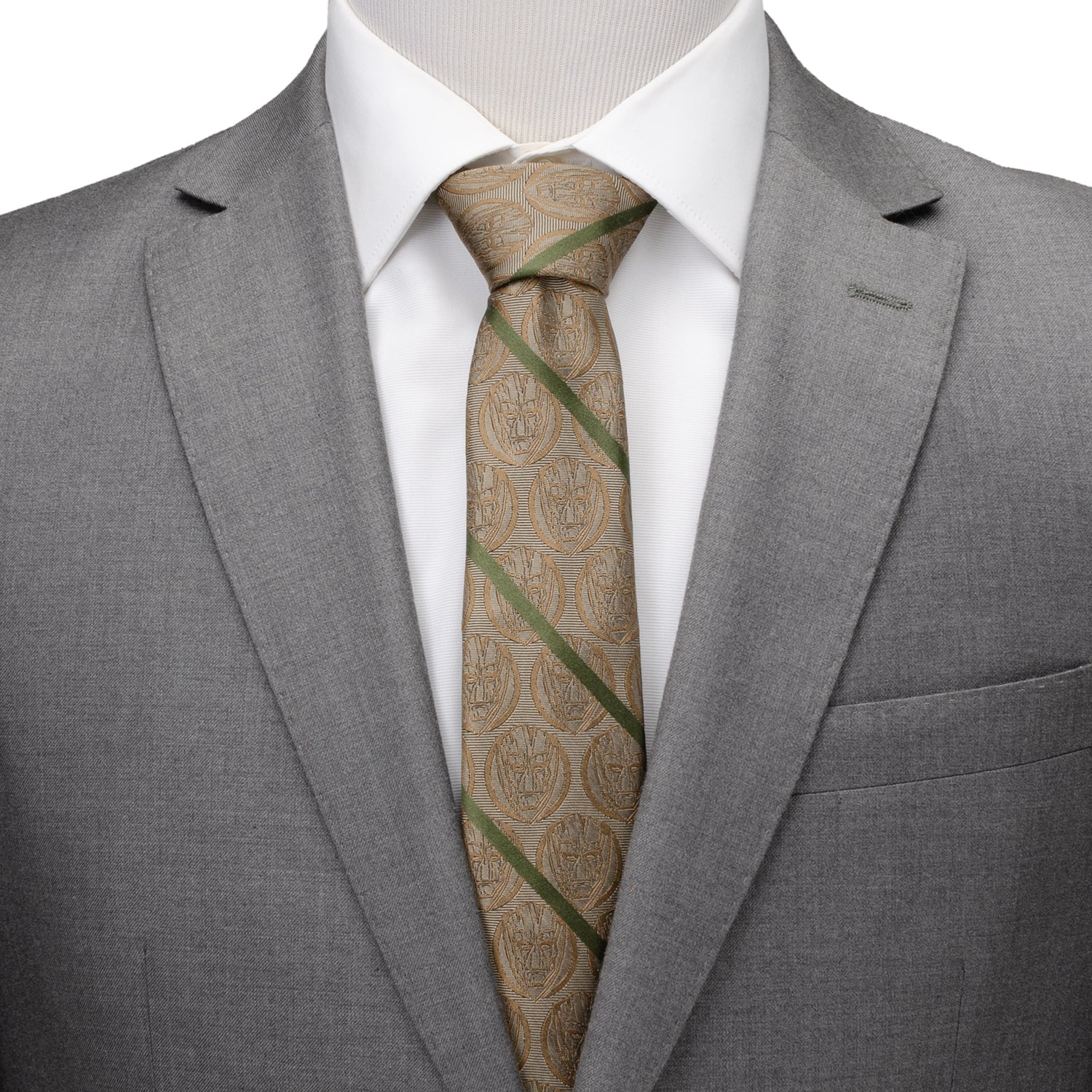 Marvel Guardians of the Galaxy Groot Tan Striped Men&