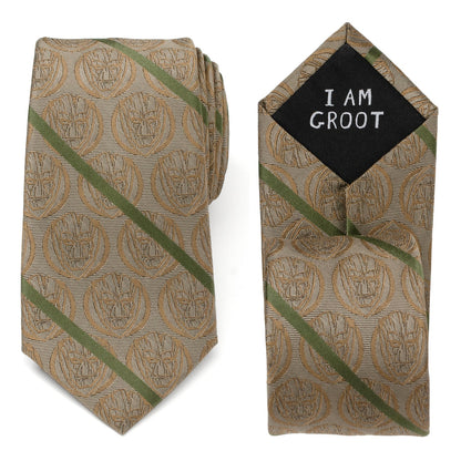 Marvel Guardians of the Galaxy Groot Tan Striped Men&