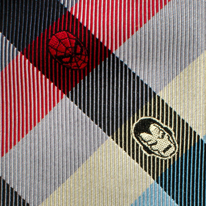 Marvel Comics Plaid Men&