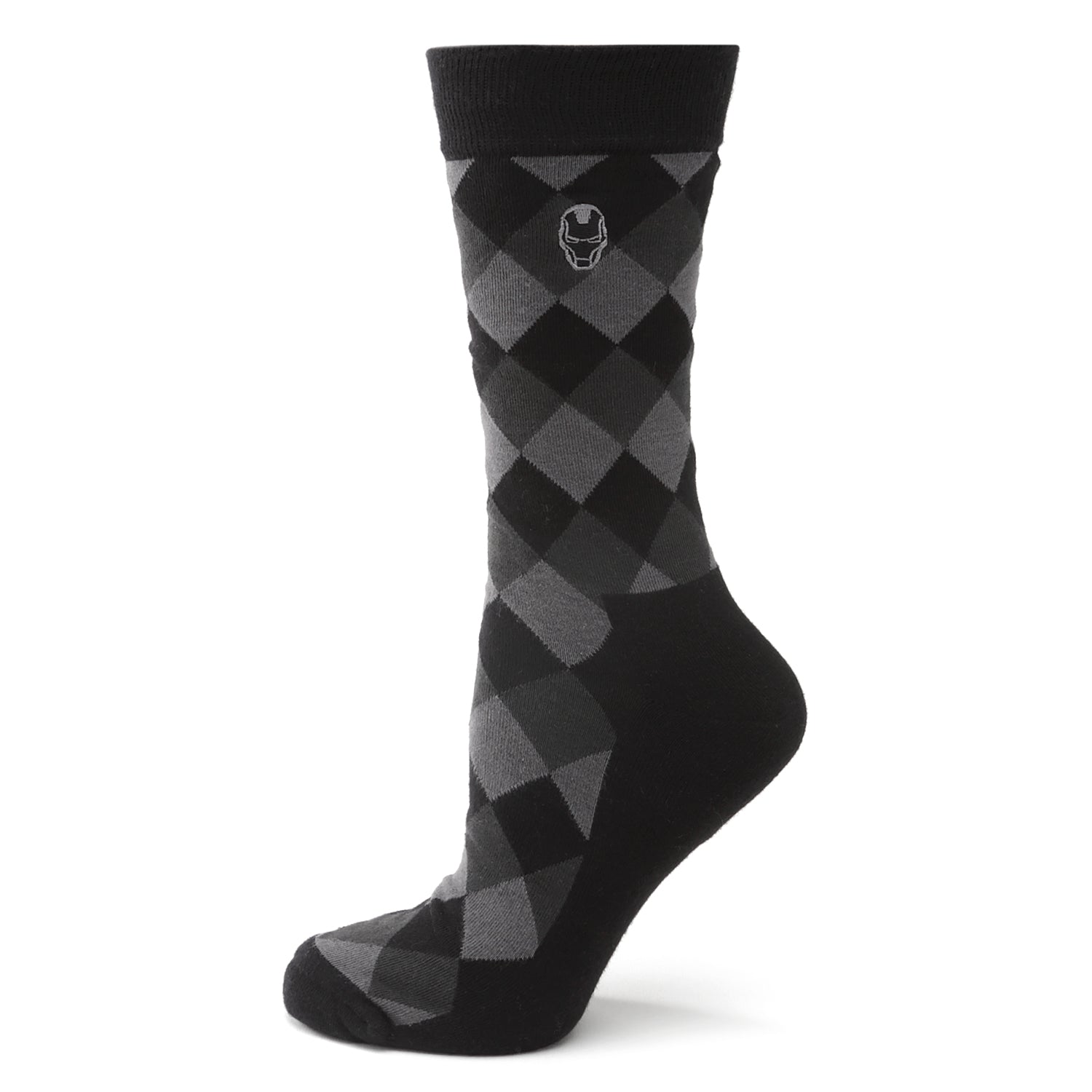 Marvel Iron Man Argyle Black Gift Set by Cufflinks.com