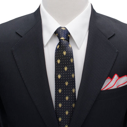 Marvel Iron Man Gray Dot Tie by Cufflinks.com