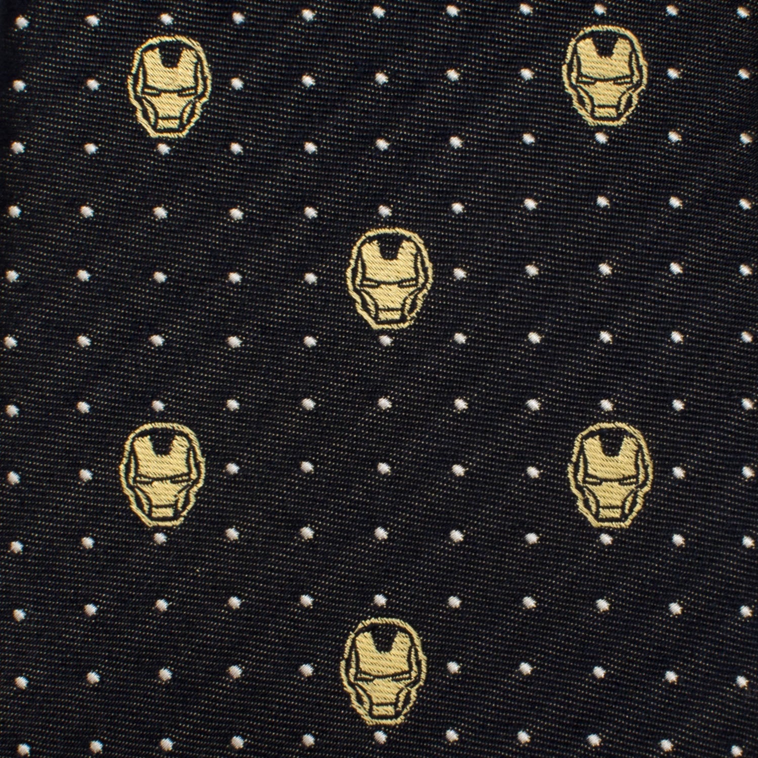 Marvel Iron Man Gray Dot Tie by Cufflinks.com