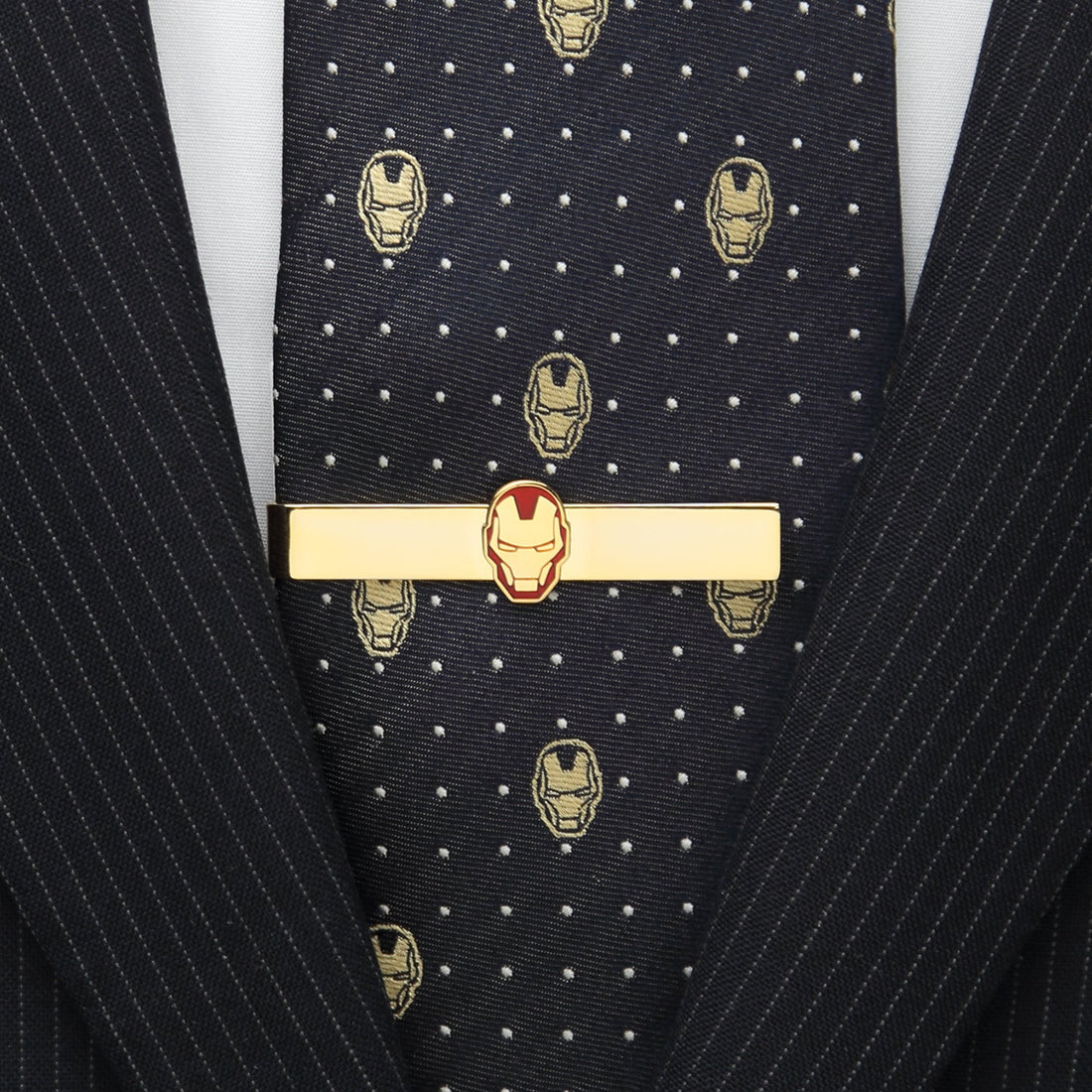 Marvel Gold Plated Iron Man Tie Bar by Cufflinks.com