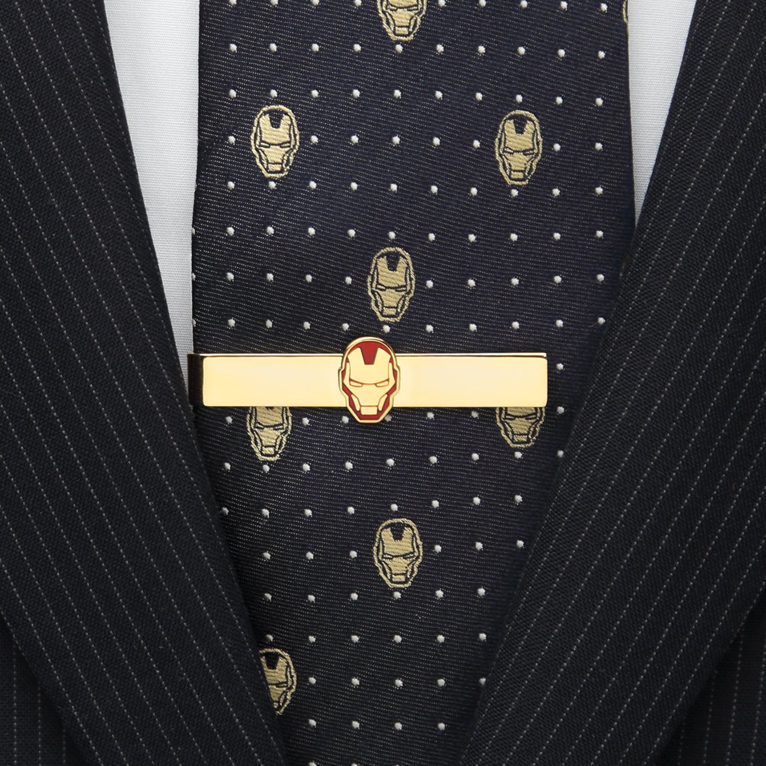 Marvel Gold Plated Iron Man Tie Bar by Cufflinks.com