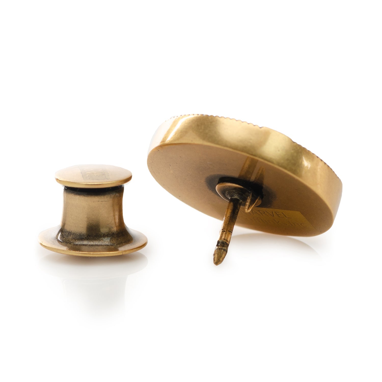 Marvel Avengers Infinity Stones Antique Gold Lapel Pin by Cufflinks.com