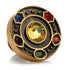 Marvel Avengers Infinity Stones Antique Gold Lapel Pin by Cufflinks.com