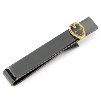 Marvel Iron Man "I Love You 3000" Gunmetal Hidden Message Tie Bar by Cufflinks.com